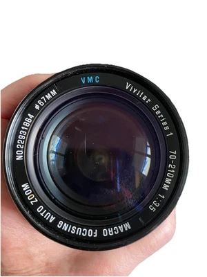 Vivatar Series 1 Macro Focusing Auto Zoom 70-210MM 1:3.5 No.22931864 67MM Kino - Image 1 of 4