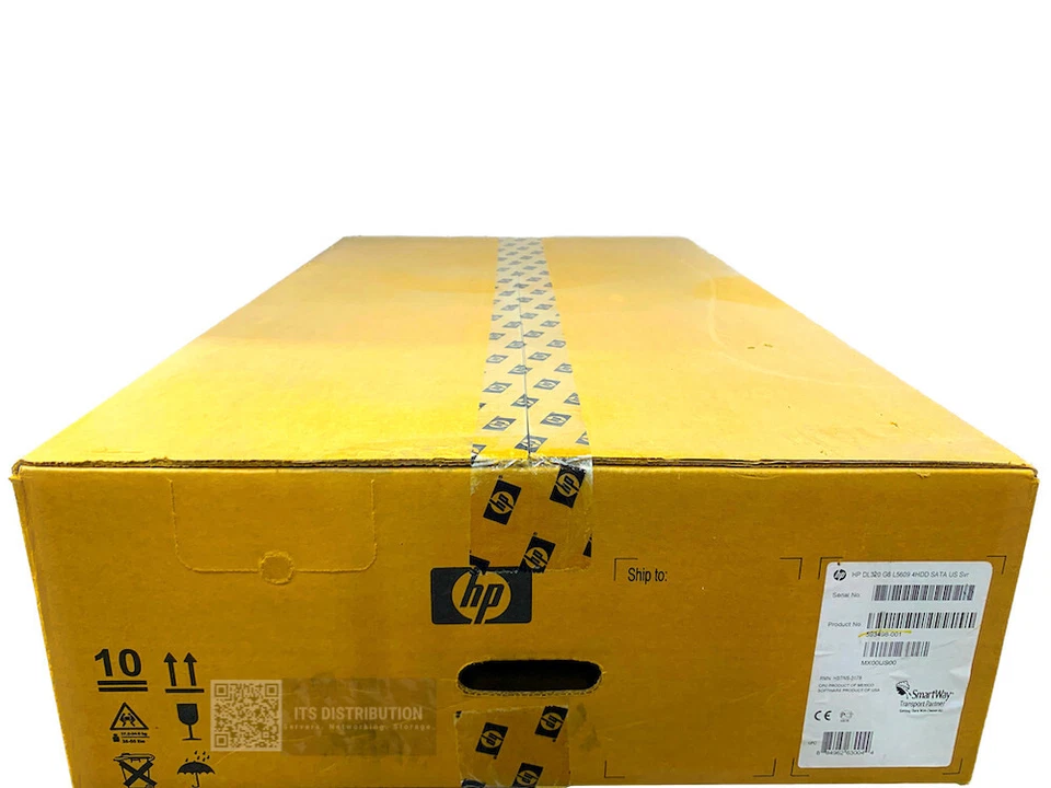 593498-001 I Brand New Sealed HP ProLiant DL320 G6 4HDD 1U SATA Rack Server - Image 1 of 4