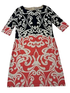 Eliza J Damenkleid Größe 4 Kurzarm Knielang Stretch Gefüttert - Bild 1 von 24