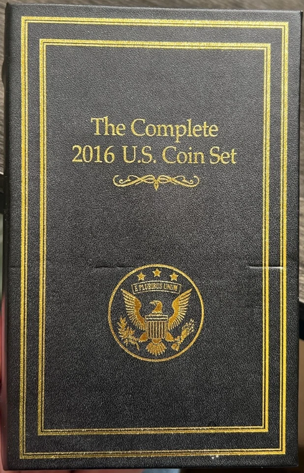 DANBURY MINT THE COMPLETE 2016 U.S. COIN SET 72 COINS UNCIRCULATED - Image 1 of 1
