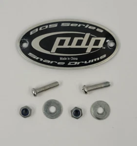 PDP 805 Series Snare Drum Badge with Gasket and Mounting Screws - Picture 1 of 3