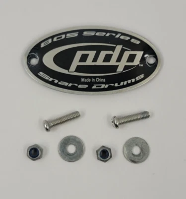 PDP 805 Series Snare Drum Badge with Gasket and Mounting Screws - Image 1 of 3