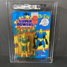 DR. FATE SUPER POWERS AFA 80 NM 1985 KENNER CANADA SERIES 2 23 BACK