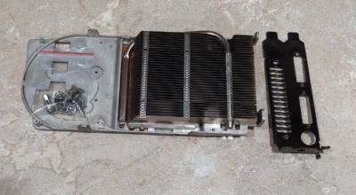 Nvidia Geforce 8800GTS Replacement GPU Graphics Heatsink heat sink W/ Screws - Image 1 of 2