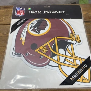 Washington Redskins Vinyl Team Magnet Helmet Decal Football Sport Car Truck 12 - Picture 1 of 3