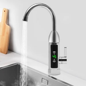 Wasserhahn Elektrisch Durchlauferhitzer Armatur Küche Wasserhahn 360° 3000W - Bild 1 von 24