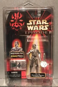 1999 - VINTAGE -Star Wars Episode 1  ⭐️Protocol Droid TC-14⭐️BNIB & CASED⭐️ - Picture 1 of 23