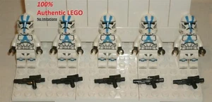LEGO NUEVO Auténtico Star Wars 501a Legión Soldado Clon (5x) 75280 Minifigura - Imagen 1 de 3