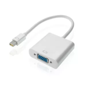 MINI DISPLAYPORT TO VGA DISPLAY PORT FOR APPLE MAC PRO - Picture 1 of 8