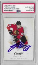 Patrick Kane Signed 2008-0 Upper Deck Champ's Card #70 PSA/DNA Certified