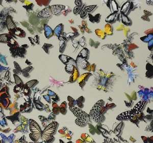 DESIGNERS GUILD/CHRISTIAN LACROIX BAUMWOLLSTOFF SCHMETTERLING PARADE DAIM FCL025/02 - Bild 1 von 1