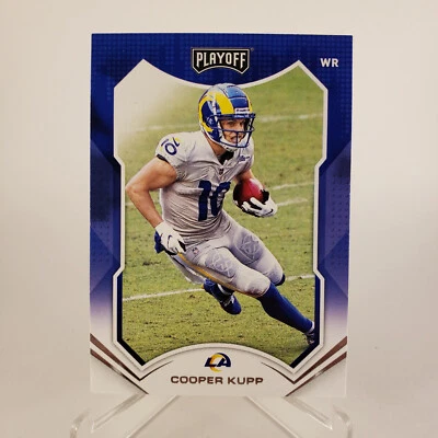 2021 PANINI PLAYOFF #183 COOPER KUPP LOS ANGELES RAMS FOOTBALL - Image 1 of 2