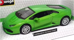 Burago 1/32 Scale 18-43063 - Lamborghini Huracan Coupe - Green - Picture 1 of 5