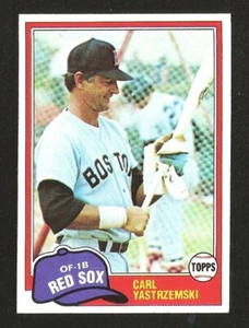 1981 Topps Baseball #110 Carl Yastrzemski NM-MT HOF BOSTON RED SOX (SB1) - Bild 1 von 1