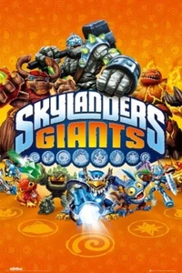 2012 Skylanders Giants Lizenzprodukt Maxi Poster 36" - 24" 91 cm x 61 cm versiegelt - Bild 1 von 1