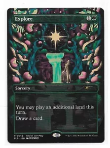 MTG carte magiche 1x Explore - RCQ full art secret lair premio promo unico e vario - Foto 1 di 1