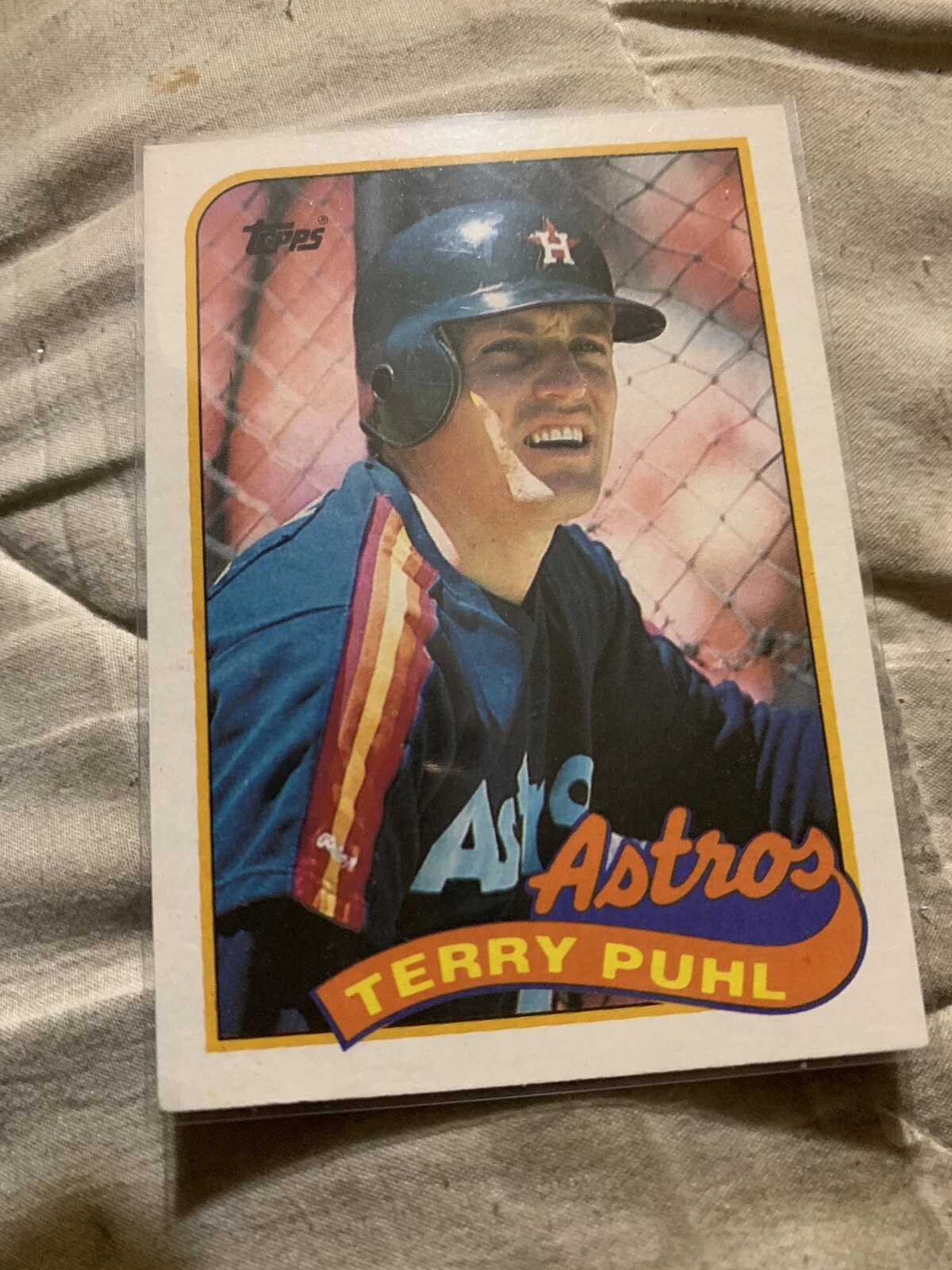 1989 Topps - #119 Terry Puhl