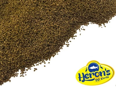 HERONS Spirulina Granules PREMIUM TROPICAL FISH FOOD Malawi Cichlid Catfish - Image 1 of 2