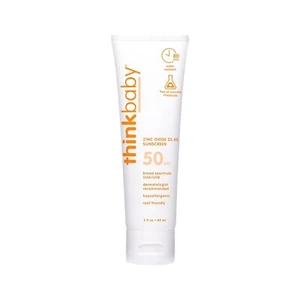 Baby Mineral Sunscreen SPF 50+ Natural Safe Water Resistant Protection Lotion - Picture 1 of 5