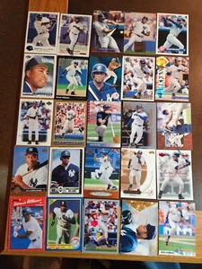 BERNIE WILLIAMS - **Lot of 25 Different (2 RC's)** - Yankees - (All NRMT-MINT) - Picture 1 of 1
