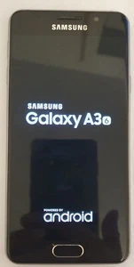 Samsung Galaxy A3 (2016) in schwarz Top ohne Simlock - Bild 1 von 10