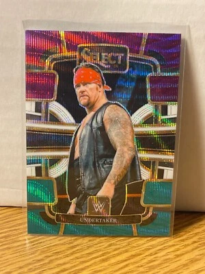 UNDERTAKER 2024 Panini Select WWE Tri-Color Prizm Concourse #17 - Image 1 of 2