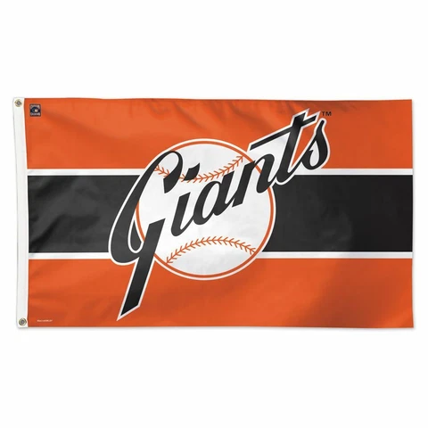 SAN FRANCISCO GIANTS COOPERSTOWN COLLECTION 3'X5' DELUXE FLAG NEW WINCRAFT 👀 Cover