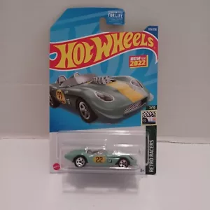 2022 Hot Wheels Glory Chase Green 7/10 Retro Racers 123/250 Diecast Car 1:64 - Picture 1 of 5