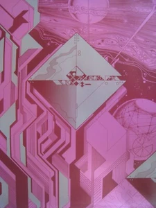 Poster SCI-FI originale d'epoca 1971... CERNIERA MIKE 29X23 IN. - Foto 1 di 3