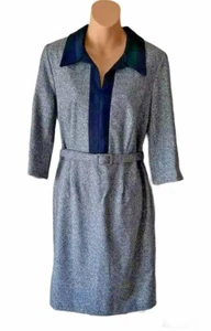 Pendleton Women's Wool Black & Gray Dress Size Petite 8 Career Attire NWT - Picture 1 of 7