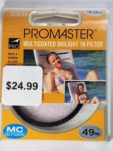 Pro 49mm MC Multi Coated Skylight 1A Glass Lens Filter Japan 49 mm E49 E-49 Sk1A - Picture 1 of 5