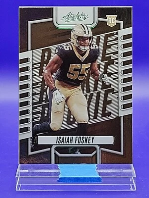 Isaiah Foskey 2023 Panini Absolute Green RC SP 🔥 Saints - Image 1 of 2
