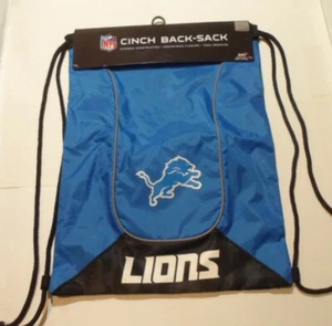 Cordón trasero negro Cinch de los Detroit Lions NFL - Imagen 1 de 5