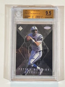 1998 Peyton Manning Collector Edge Master Checklist ROOKIE #199 BGS 9.5.Pop 4 - Picture 1 of 3