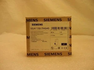 Circuit Breaker, 1 Pole, 240VAC, 30A, 14kA, UL489, Type C - Picture 1 of 6