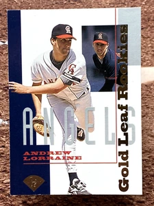 1995 Leaf Gold Leaf Rookies Andrew Lorraine #16 - Bild 1 von 2