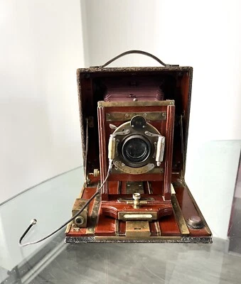 Appareil Photo / Chambre a soufflet BAUDCH ET LOMB Fin XIX eme - Photo 1/4