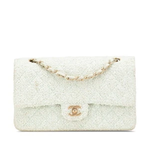 CHANEL Matrasse 25 COCO Mark W Flap Chain Schultertasche Damen 【Gebraucht】 - Bild 1 von 14