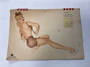 1944 VARGA Girl Calendar. 12 Months 12 X 8.5 Inches - Picture 1 of 1