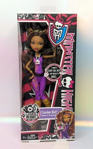 Muñeca Monster High Music Festival Clawdeen Wolf Muñeca Mattel 2012 Nueva en caja Sin precio base - Imagen 1 de 8