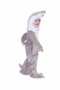 Forum Toddler Boys Girls Shark Halloween Costume 2-4 - Picture 1 of 2