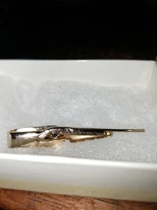 Rifle Tie Bar / Clip - Gold Tone  - Picture 1 of 6