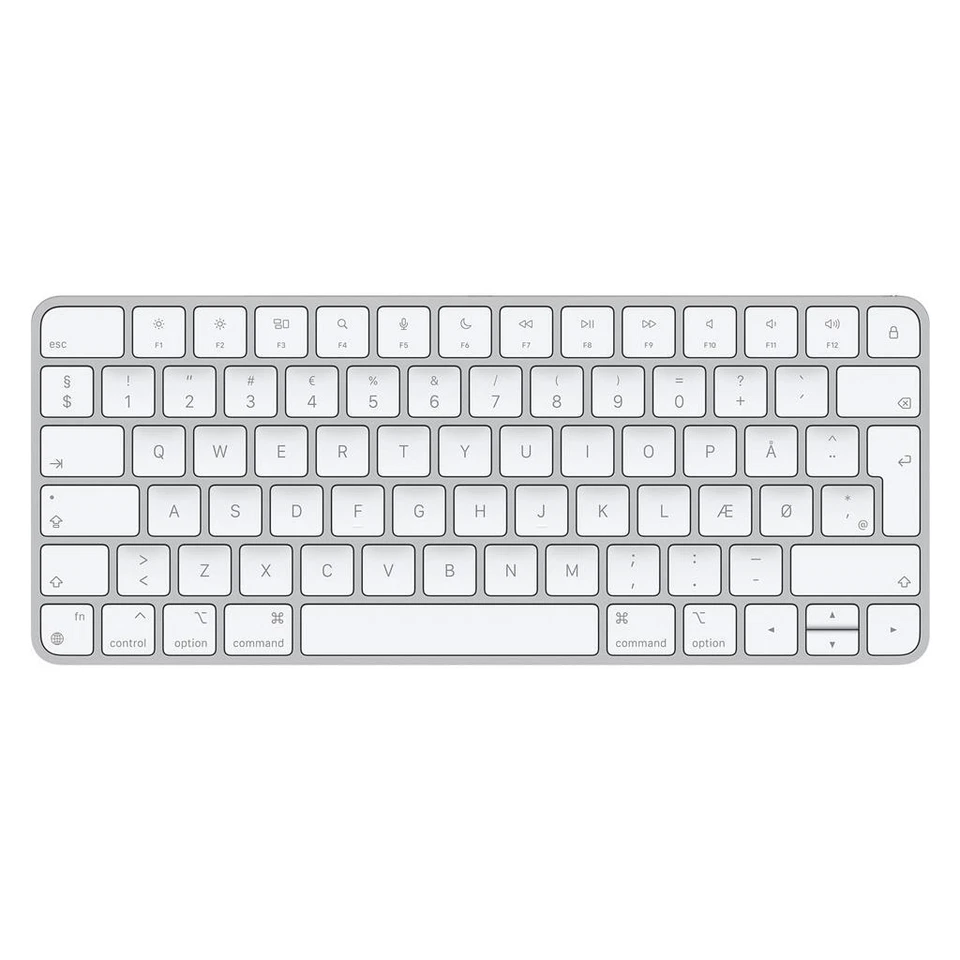 Apple Magic Keyboard Wireless Bluetooth QWERTY Danish White MK2A3DK/A - Image 1 of 4