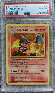 2016 Pokemon XY Evolutions #11 Charizard Holo PSA 8 Near Mint - Mint PSA Error - Picture 1 of 1