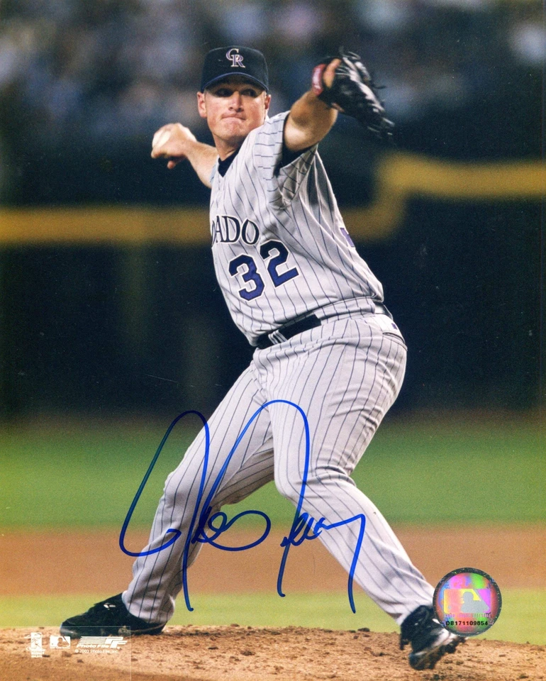 Foto autografiada de Jason Jennings de lanzamiento 8x10 Foto 1 de 1