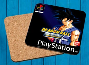 DRAGON BALL FINAL BOUT PLAYSTATION PSX POSAVASOS MADERA WOODEN COASTERS - Foto 1 di 1