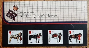 Royal Mail Mint Stamps All The Queens Horses 1997 - Picture 1 of 3