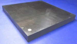 HDPE (Polyethylen) Platte schwarz, 2,00" x 24" x 24" - Bild 1 von 2