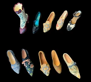 Just The Right Shoe Lot de 10 boîtes d'origine par Raine Willitts certificat d'authenticité avec beaucoup - Photo 1/15