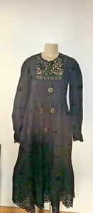 FREE PEOPLE black Crochet Women 's Dress Size XS - Picture 1 of 9